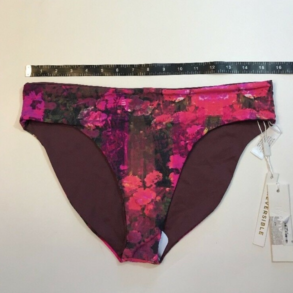 NWT‎ EJ Swim Elizabeth Jane Bikini Bottom Reversible [SZ Medium]